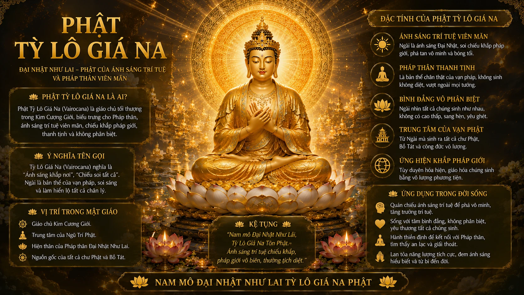 Phật Tỳ Lô Giá Na