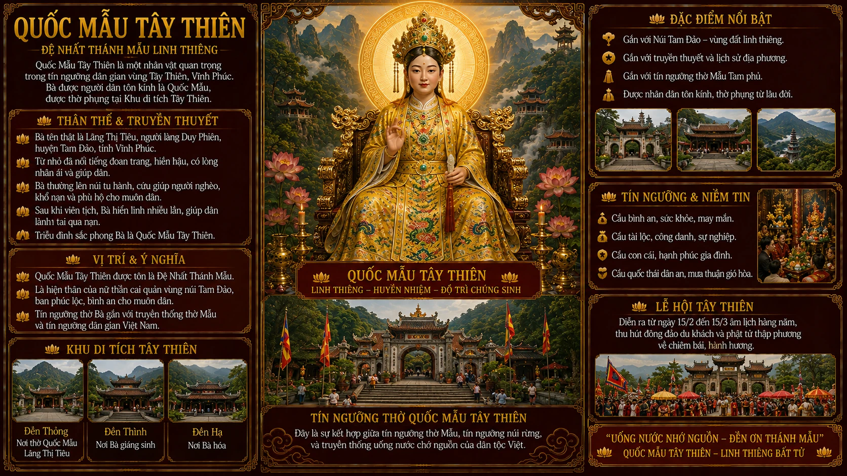 Quốc Mẫu Tây Thiên – Lăng Thị Tiêu